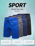 Running Shorts Men's Training Marathon Quick Dry Fitness Gym Sport Shorts With Front Back Pocket Basketball Mart Lion   