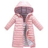 Winter Outerwear Jacket For Boys Girls Clothes Cotton-Padded Hooded Kids Coat Children Clothing Parkas Soft Thin MartLion   