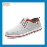 Slip On Men's Casual Shoes Spring Breathable Canvas Mart Lion   