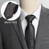 Men's Ties Formal Luxurious Striped Necktie Wedding Jacquard 6cm Ties Dress Shirt Accessories Bow Tie Mart Lion YJ-5-E15  