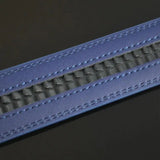 Belts Men's Genuine Leather Luxury Waist Strap Blue Automatic Buckle Jeans Belts MartLion   