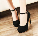 woman Pumps autumn thick heel shoes high-heeled the trend of ultra high heels MartLion   