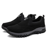 Men's Sneakers Loafers Outdoor Athletic Shoes faux suede non-slip rubber Walking Soft footwear dad Mart Lion   