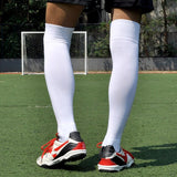 Brothock Adult football socks long men's thickening towel bottom sports socks non-slip sweat training soccer stockings Mart Lion   