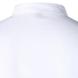 Men's Slim Fit Long Sleeve Dress Shirts White Dashiki Print Shirt Streetwear Casual Shirt MartLion   