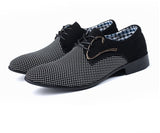 Spring Autumn Men's Casual Shoes Breathable Lace-Up Flats Shoes Wear Dress Mart Lion   