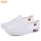 Slip On Men's Casual Shoes Spring Breathable Canvas Mart Lion   