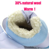 White Winter Boots Snow Style Women's Shoes Brand Shoes MartLion   