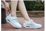 Nurse Shoes Ladies Air Cushion White Sneakers Women Platform Lolita Swing MartLion   