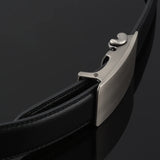 Belts for Men's Sliding Buckle Ratchet Luxury Leather Automatic ceinture homme belt MartLion   