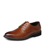 Men Oxfords Shoes British Black Blue Shoes Formal Men MartLion   