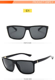 Square Sunglasses Men's Designer Classic Mirror Photochromic de sol MartLion   