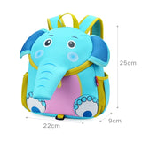 3D Pink Elephant School Bags for Girls Designer Cartoon Animals Schoolbag Waterproof Children School Backpacks mochila infantil MartLion   