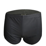 Male Panties Underwear Boxers Breathable Men Boxer  Side Split Underpants Shorts Sleepwear MartLion Black M 