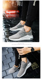 Popular Men's Lightweight Casual Shoes Spring Sneaker Outdoor Sports Breathable Flat Mart Lion   
