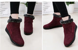 Women Boots Women Winter Shoes With Thick Plush Snow Winter Ankle Mujer  Booties Shoes MartLion   