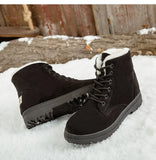 Women Boots Snow Thick Plush Winter Shoes Female Booties Casual Winter Mujer MartLion   