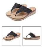 Summer Shoes Women Sandals Super Soft Holiday Flip Flops Thick Sole 4cm Non-slip MartLion   