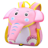 3D Pink Elephant School Bags for Girls Designer Cartoon Animals Schoolbag Waterproof Children School Backpacks mochila infantil MartLion   