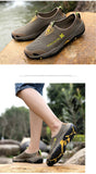 Summer Mesh Shoes Men's Sneakers Lightweight Breathable Walking Footwear Slip-On Casual Mart Lion   