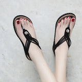 Sandals Woman Platform soft leather Flip Flops shoes 6colors available MartLion   