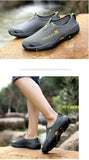 Summer Mesh Shoes Men's Sneakers Lightweight Breathable Walking Footwear Slip-On Casual Mart Lion   