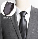 Men's Ties Formal Luxurious Striped Necktie Wedding Jacquard 6cm Ties Dress Shirt Accessories Bow Tie Mart Lion YJ-5-E6  