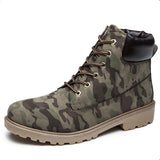 Men's Boots Autumn Winter Shoes Ankle Hombre Rubber Booties Casual MartLion furcamouflage 5 
