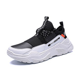 Lace-up Men's Sneakers Non Slip Casual Shoes Mesh Breathable Outdoor Walking Mart Lion   