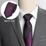 Men's Ties Formal Luxurious Striped Necktie Wedding Jacquard 6cm Ties Dress Shirt Accessories Bow Tie Mart Lion YJ-5-E7  