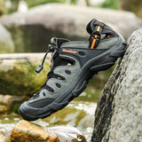 Summer Men's Outdoor Sneakers Breathable Hiking Shoes Women Outdoor Hiking Sandals Trekking Trail Water Mart Lion   