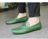Genuine Leather Men's Shoes Soft Moccasins Loafers Brand Flats Comfy Driving MartLion   
