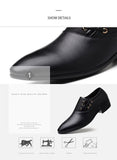 men's leather shoes luxury dress shoes office loafers casual wedding Mart Lion   