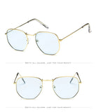 Vintage Metal Men's Sunglasses Designer Women Classic Driving Eyewear De Sol MartLion   