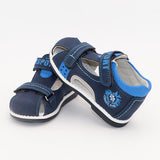 Sandals for toddler boys summer Children open toe Sewing thread Boys or Girls Leather Melissa Shoes Mart Lion   