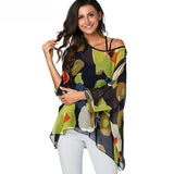 Women Blouses Style Batwing Casual Summer Blouse Shirt Woman MartLion   