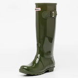 Ladies Waterproof Rain Boots Female Knee-high Fashion Women Rubber Rain Boots Girls  Shoes Rainboots PVC MartLion   
