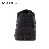 Men's Shoes Handmade Genuine Leather Slip On Comfort Casual Mart Lion   