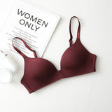 Seamless Bras for Women Push Up Bras No Wire Brassiere Bralette Three Quarters(3/4 Cup)  Lingerie MartLion   