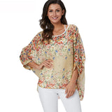 Women Blouses Style Batwing Casual Summer Blouse Shirt Woman MartLion   