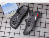 Men's Summer Shoes Sandals Holes Hollow Breathable Flip Flops Clogs Beach Slippers Zapatos Mart Lion   