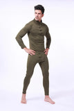 Thermal Underwear Sets Men's Winter Long sleeve Thermo Underwear Long Winter Clothes motion Thick Thermal Clothing MartLion   
