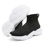 Women Platform Sneakers Casual Shoes Slip On Sock Trainers Plush Lightweight MartLion   