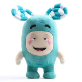 24cm Cartoon Oddbods Anime Plush Toy Treasure of Soldiers Monster Soft Stuffed Toy Fuse Bubbles Zeke Jeff Doll for Kids Gift MartLion   