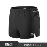 Men's Quick Dry Sports Shorts Trunks Athletic With Lining Prevent Wardrobe Malf For Running Gym Soccer Tennis Mart Lion F5101 Black M 