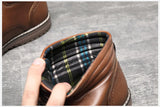 Winter Men Boots Lace Up Winter Shoes Lightweight Smart Casual Boots Ankle Boots Office Work Casual MartLion