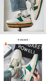 Men's Casual Shoes Leather Sneakers Breathable Trainers Designer Moccasins Non-slip Walking Zapatos Hombre Mart Lion   