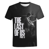 The Last of Us 2 T Shirt Men's Women Summer Casual 3D Printed Short Sleeve Hot Game Harajuku Streetwear Tee Tops Mart Lion - Mart Lion