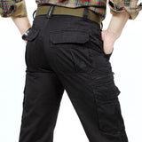 Man Pants Casual  Outdoor Men Trousers  Tactical Pants Men Work Wear MartLion Black 30 CHINA