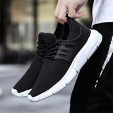 Summer Men's Casual Sport Shoes Mesh Running Sneakers Breathable Designer Tennis Training Jogging Walking Mart Lion   